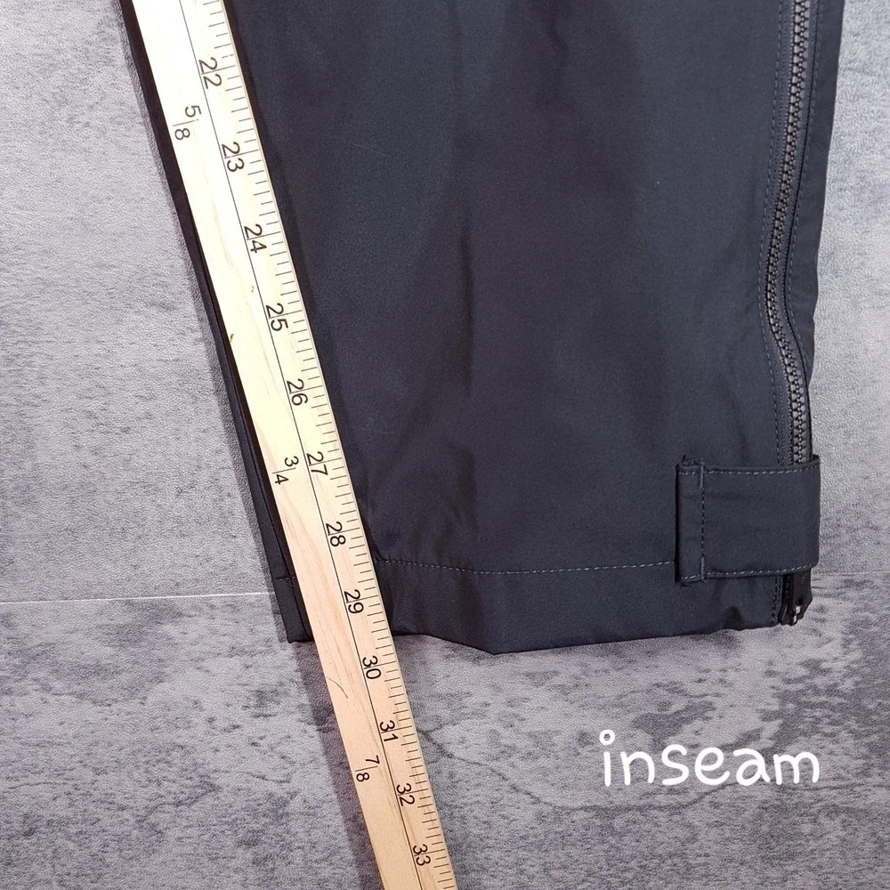 NIKE AIR JORDAN Flight Heritage Gore‎ Tex Windstopper Pants Mens MEDIUM Black